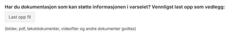 dokumentasjon