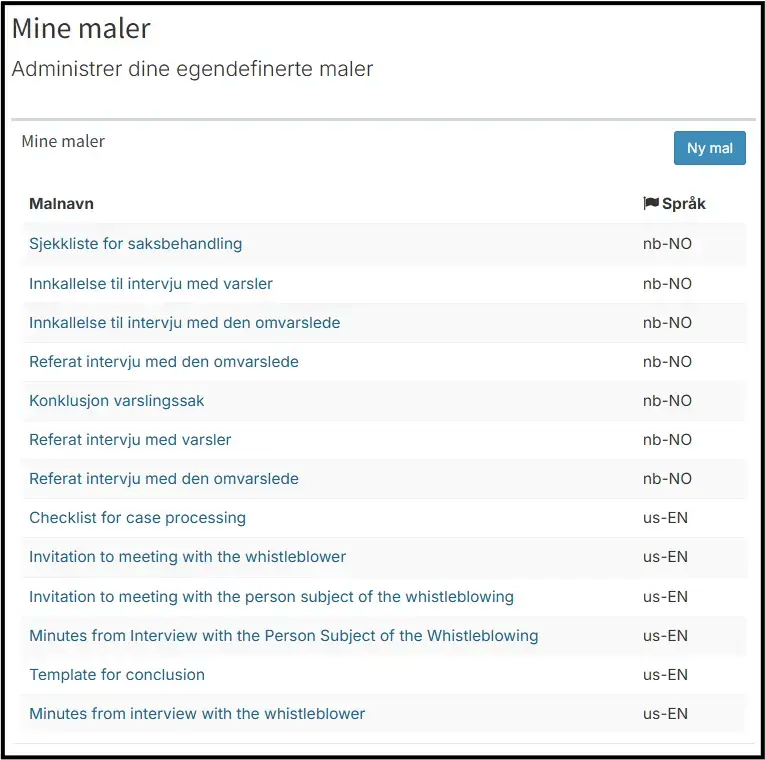 mine maler